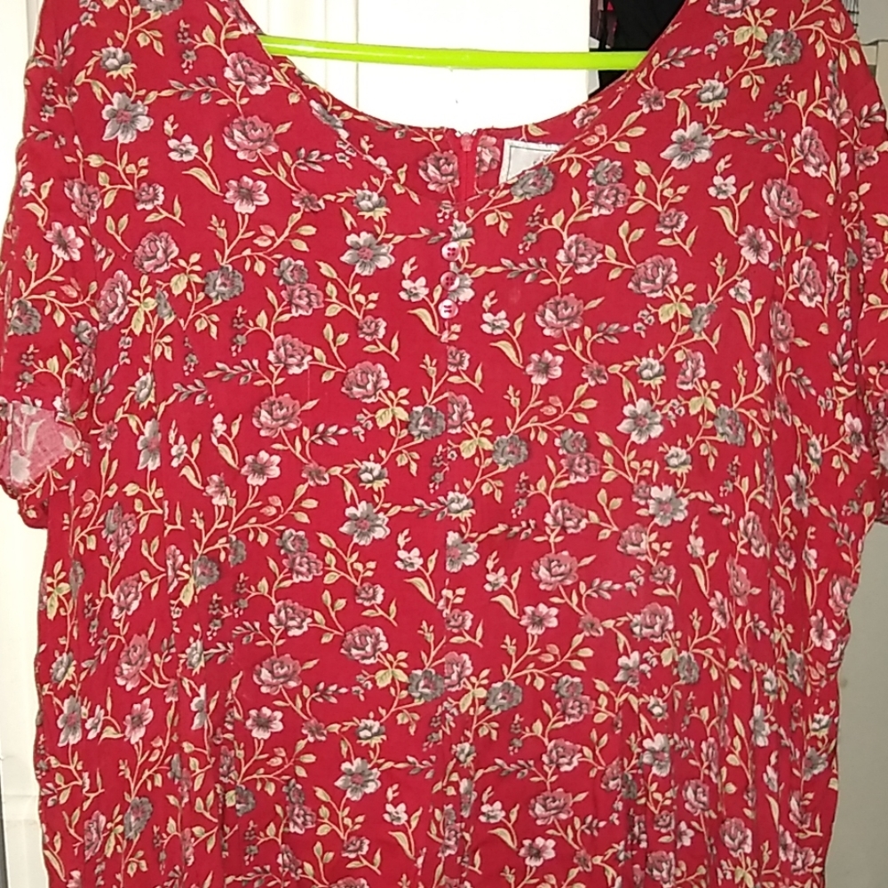 Vintage plus size Romper